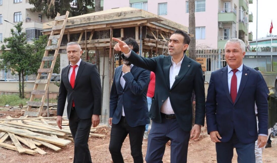 Mersin’de eğitim yatırımları sürüyor Mersin’de deprem sonrası teknik incelemeler sonucunda yıkılan okulların yerine yenilerinin