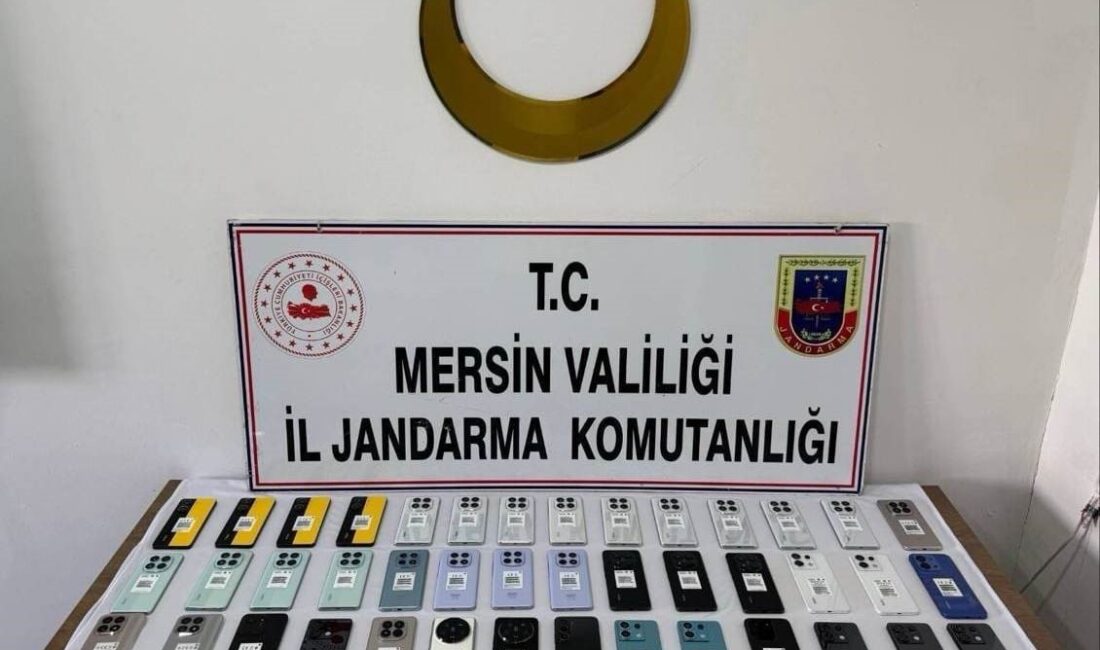 Mersin’de jandarma ekiplerinin düzenlediği kaçakçılık operasyonunda yurt dışından getirildiği belirlenen