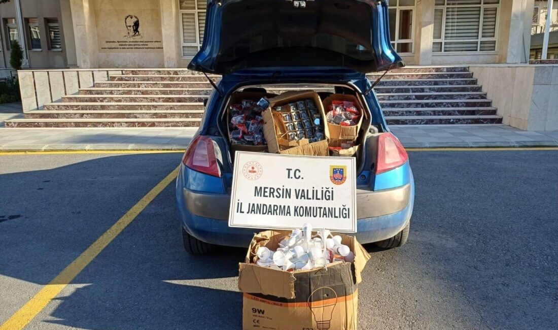 Mersin’de yapımı devam eden bir inşaattan çalınan elektrik malzemeleriyle ilgili