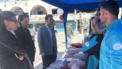 Mersin İl Sağlık Müdürlüğü ekipleri, Ramazan ayı kapsamında vatandaşların sağlık bilincini