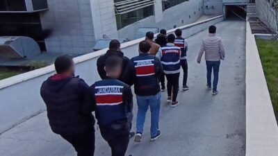 Mersin’de jandarma ekiplerinin silahlı terör örgütü DEAŞ’a yönelik yaptığı operasyonda