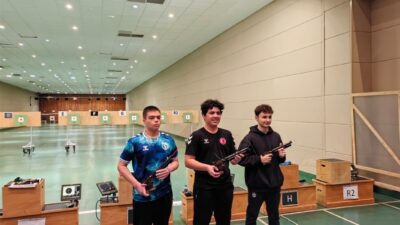 Mersin’de düzenlenen Havalı Silahlar Coşkun Abış Kupası müsabakalarında, Aydın Gençlik