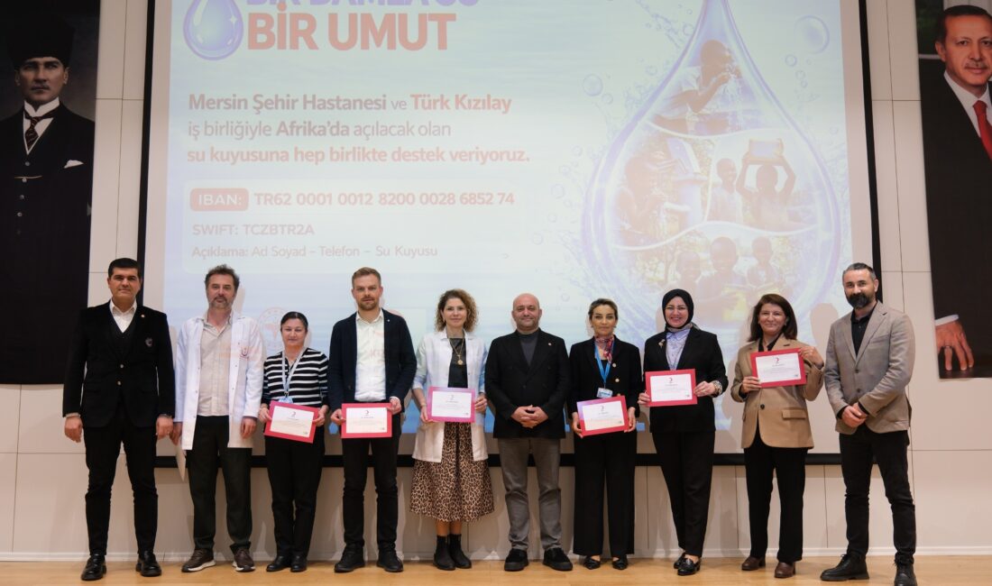 Mersin Şehir Eğitim ve Araştırma Hastanesi’nde tedavisi devam eden hastaların