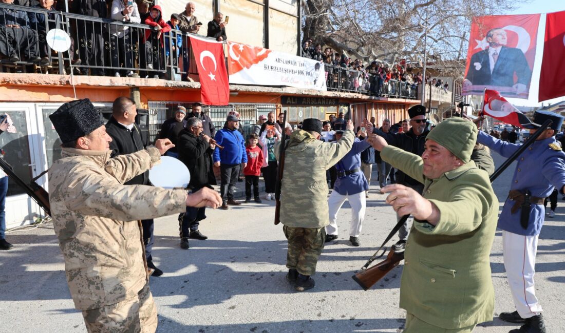 ARSLANKÖY’DE 106. YIL COŞKUSU Mersin’de Kuvayimilliye mücadelesinin başladığı yer olarak tarihe geçen Arslanköy’ün düşman