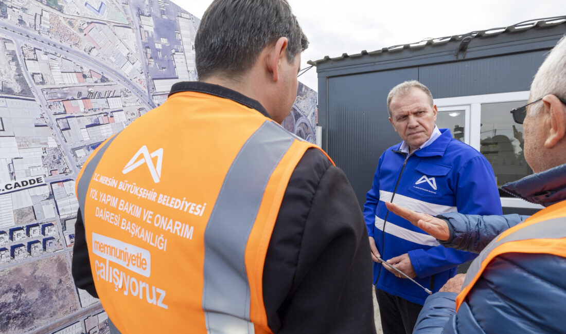 MERSİN BÜYÜKŞEHİR’DEN TRAFİĞİ RAHATLATACAK DEV YATIRIM HAMLESİ Mersin Büyükşehir Belediyesi tarafından Hüseyin Okan Merzeci Bulvarı ile Turgut