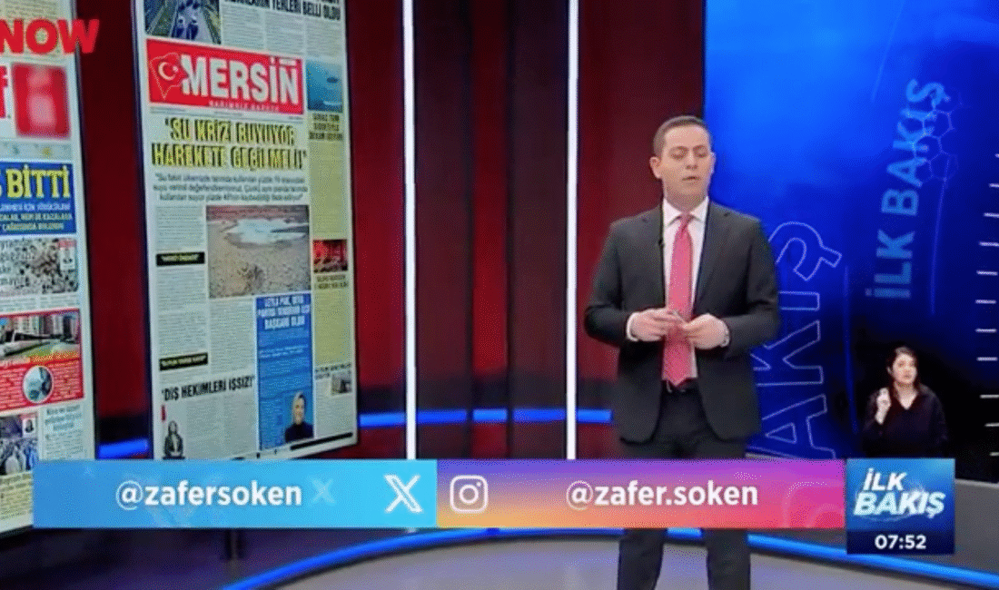 Gazetemiz Now Haber Kanalı’nda yayınlanan, İlk Bakış Programı’nda yer aldı.