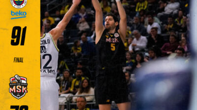 MSK LİDERE KARŞI DURAMADI Fenerbahçe Beko Erkek Basketbol Takımı, Türkiye Sigorta Basketbol Süper Ligi