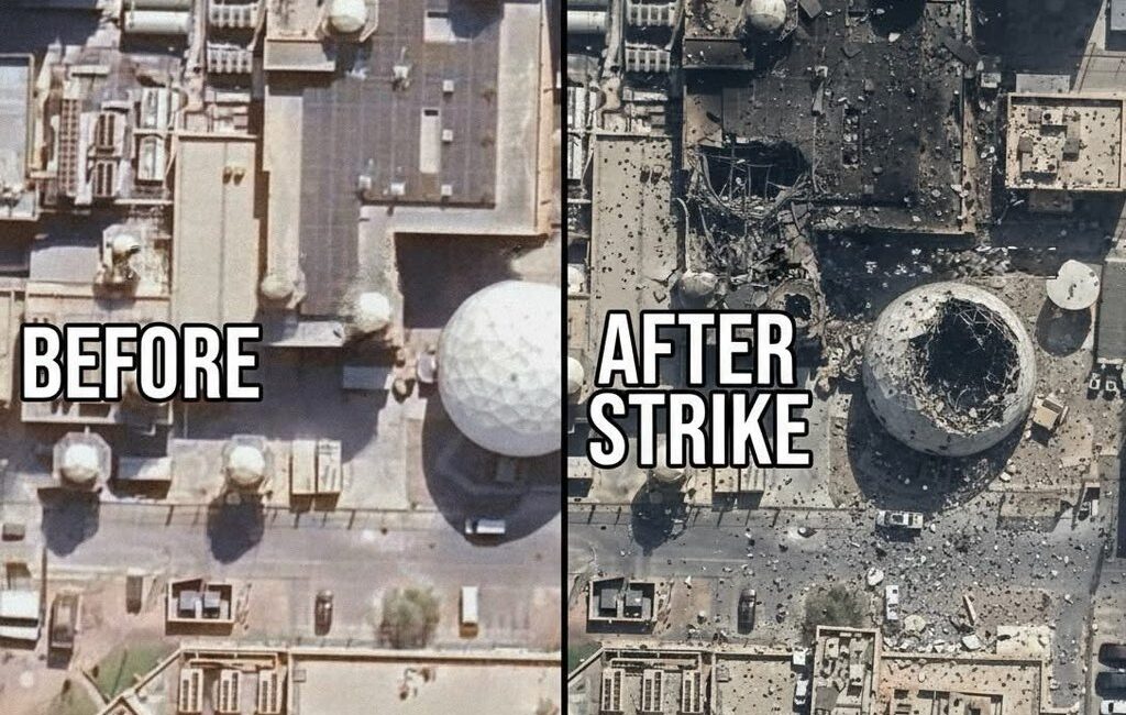 İran 30 bin dolarlık insansız hava aracı ile 300 milyon dolarlık radarı vurdu Katar’daki El Udeid Hava Üssü’nde konuşlu ABD’ye ait AN/FPS-132 (Blok 5)