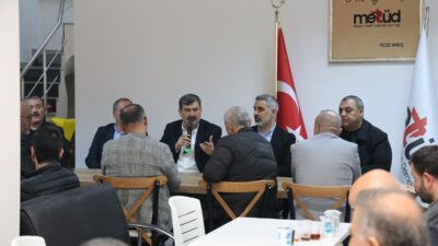 Toroslar Belediye Başkanı Abdurrahman Yıldız, Mersin Tekstil Üreticileri Derneği (METÜD)