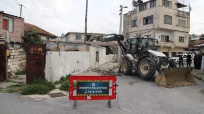 Akdeniz Belediyesi, vatandaşların can ve mal güvenliği için tehdit oluşturmasının