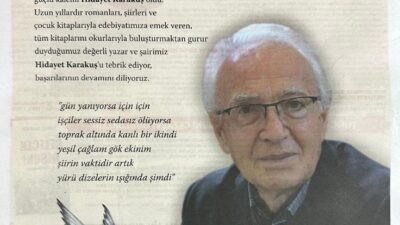 Edebiyat dünyasında önemli bir ödül bu yıl usta kaleme gitti.