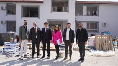 İl Millî Eğitim Müdürü Muhammed Özdemirci, güçlendirme çalışmaları devam eden