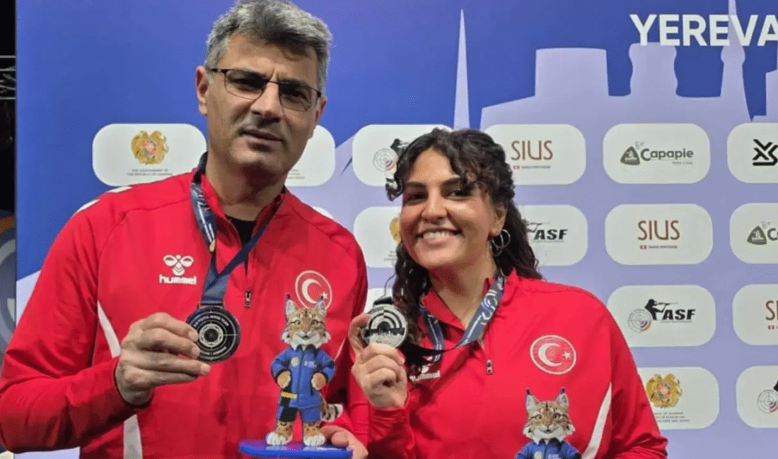 Avrupa Havalı Silahlar Şampiyonası’nda tarihi bir başarı elde eden Türkiye;