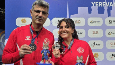 Avrupa Havalı Silahlar Şampiyonası’nda tarihi bir başarı elde eden Türkiye;