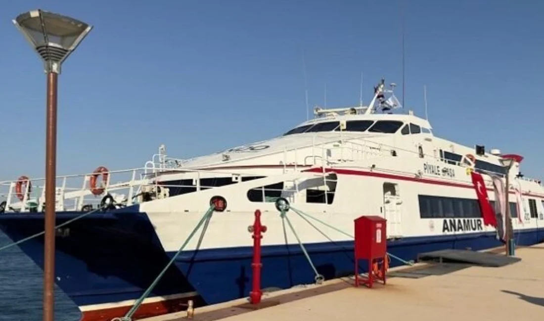 Mersin’de sahil hattında deniz ulaşımı kurulması yönünde dikkat çeken bir