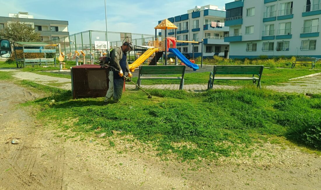 Akdeniz’de Bahar Temizliği: Parklar Yaza Hazırlanıyor Mersin’in Akdeniz ilçesinde bahar aylarının gelişiyle birlikte yeşil alanlarda hummalı