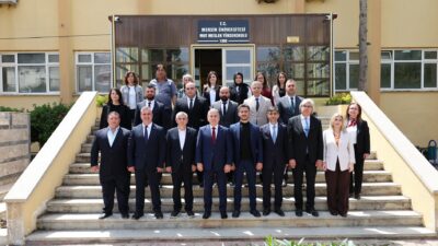 Mersin Üniversitesi Rektörü Prof. Dr. Erol Yaşar başkanlığında; Rektör Danışmanı