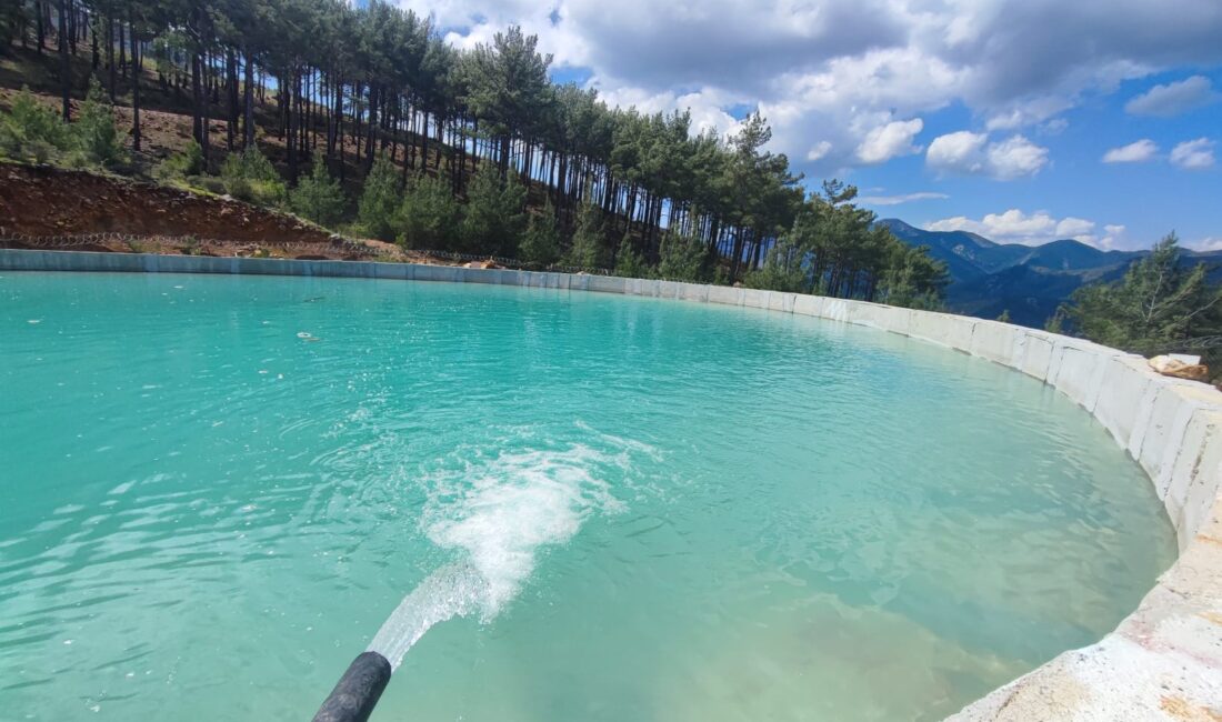 Mersin Orman Bölge Müdürlüğü tarafından, yangın sezonu öncesinde yürütülen hazırlık