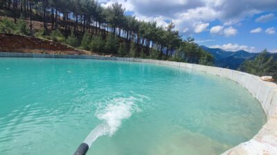 Mersin Orman Bölge Müdürlüğü tarafından, yangın sezonu öncesinde yürütülen hazırlık
