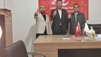 Yeniden Refah Partisi Akdeniz İlçe Başkanı Arif Topkaya, Erdemli ilçesinde