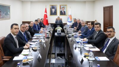 Mersin Valisi Atilla Toros’un başkanlığında, ‘Sığınak Çalışmaları’ değerlendirme ve koordinasyon