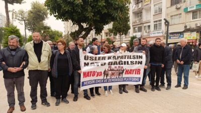 Mersin Emek ve Demokrasi Platformu üyeleri, Kuzey Atlantik Antlaşması Örgütü’ne