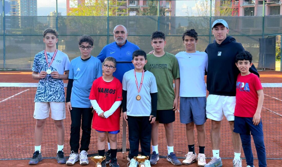 Adana’da düzenlenen Büyükler Kış Kupası Türkiye Serisi-4 Tenis Turnuvası ile
