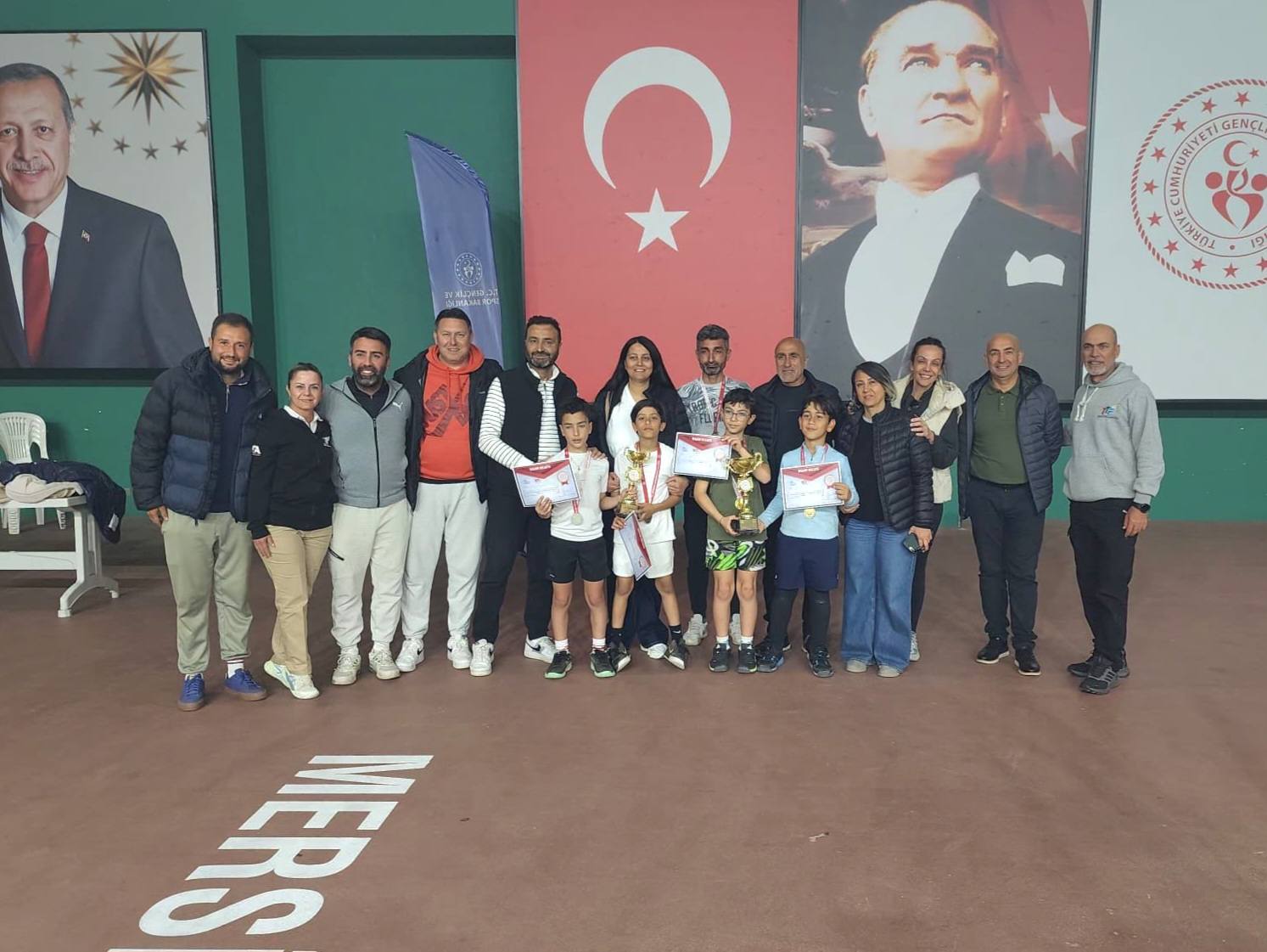 Okul Sporları Minikler Tenis İl Birinciliği Tamamlandı