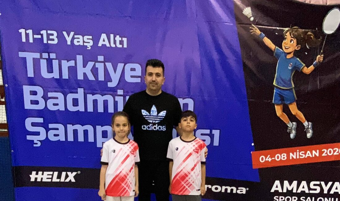 Mersin badmintonunda tarihi başarı 04-08 Nisan 2026 tarihlerinde Amasya’da düzenlenen Türkiye Badminton Şampiyonasında 1061