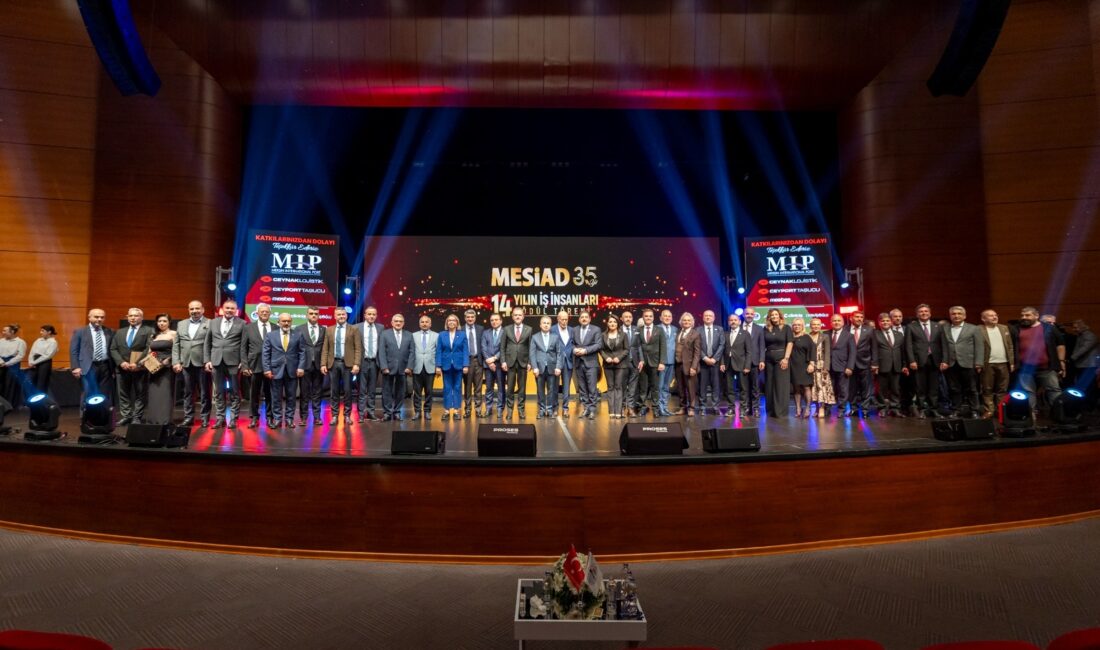 Mersin Sanayicileri ve İş İnsanları Derneği (MESİAD) tarafından düzenlenen “35.