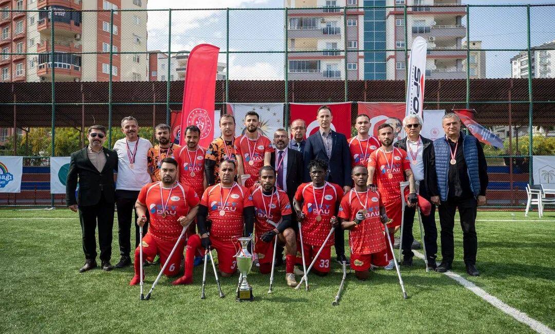 Mersin Gençlik ve Spor İl Müdürü Göksun Öz, Ampute Futbol