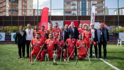 Mersin Gençlik ve Spor İl Müdürü Göksun Öz, Ampute Futbol