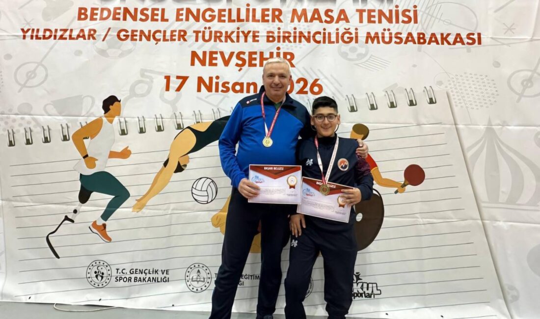 17 Nisan 2026 tarihinde Nevşehir’de düzenlenen Okul Sporları Bedensel Engelliler