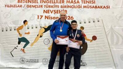 17 Nisan 2026 tarihinde Nevşehir’de düzenlenen Okul Sporları Bedensel Engelliler