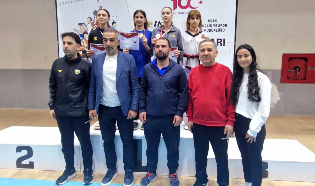 10–12 Nisan’da Uşak’ta düzenlenen Okul Sporları Taekwondo Yıldızlar Grup Müsabakaları’nda