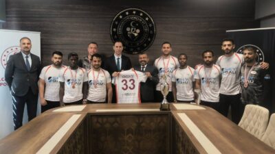 Ampute Futbol 1. Ligi’nde mücadele eden Mersin Olimpik Yetenekler Spor