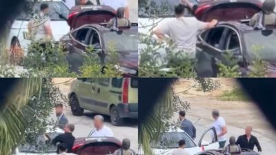 Mersin‘de düğün konvoyunda havaya ateş açan şüpheli, sosyal medyaya yansıyan