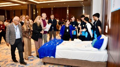 Mersin’in Silifke ilçesinde Turizm Mesleki ve Teknik Anadolu Lisesi öğrencileri,