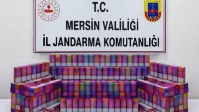 Mersin‘de kaçakçılıkla mücadele kapsamında düzenlenen operasyonda 1 şüpheli yakalanırken, 650