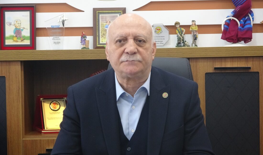 Türkiye Ziraat Odaları Birliği Genel Başkanı Şemsi Bayraktar, Trabzon Ortahisar Ziraat Odası’nı