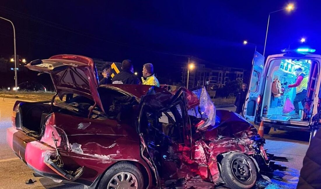 Mersin’in Silifke ilçesine bağlı Taşucu Mahallesi’nde meydana gelen trafik kazasında