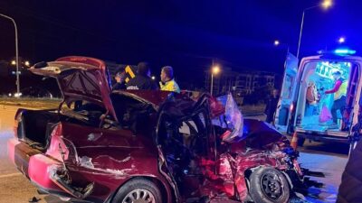 Mersin’in Silifke ilçesine bağlı Taşucu Mahallesi’nde meydana gelen trafik kazasında