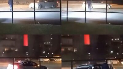 Mersin‘de bir caddede aracıyla drift atan şahıs yapılan çalışma ile