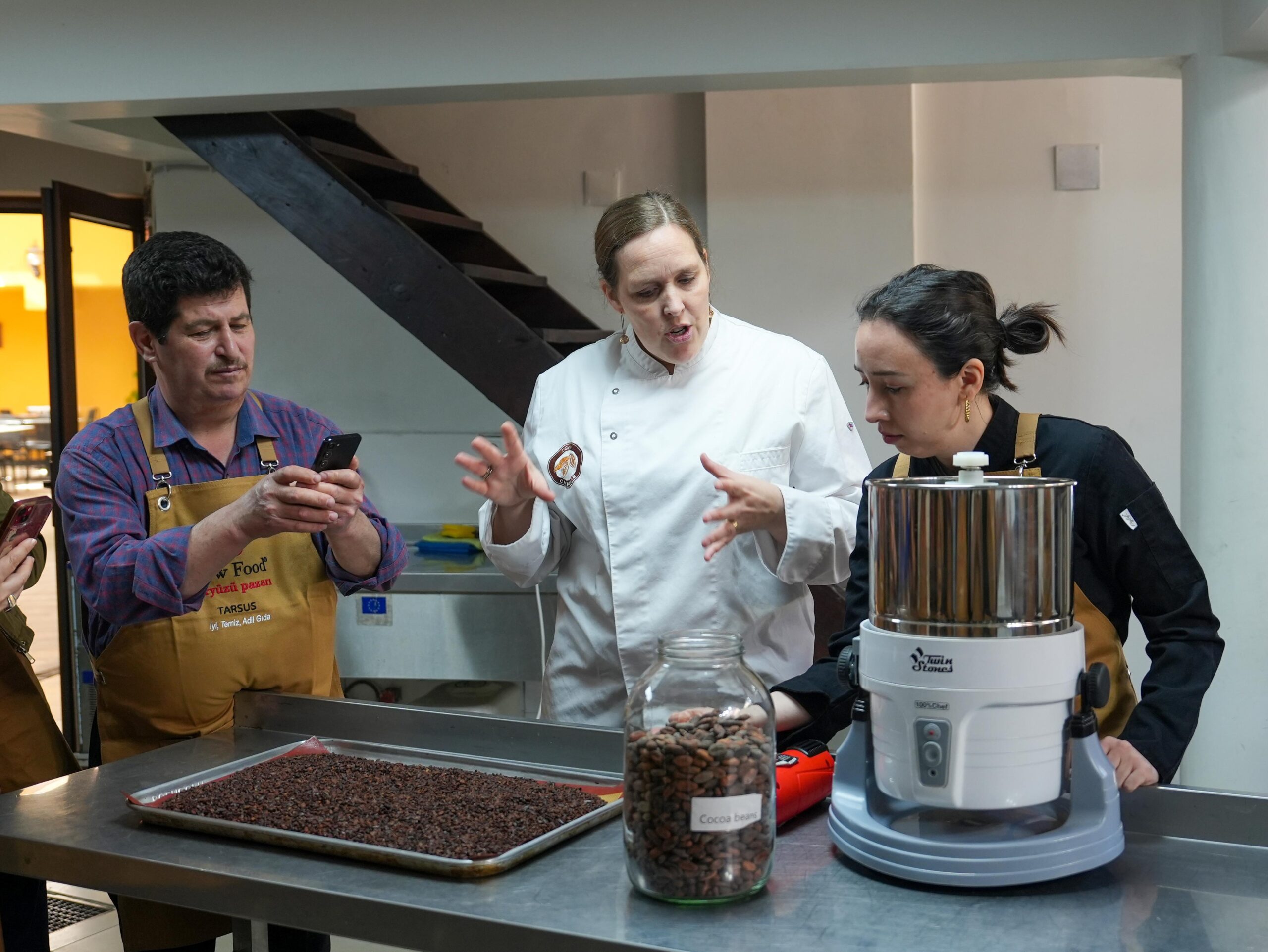 Tarsus’ta uluslararası çikolata eğitimi