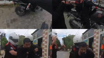 Mersin’in Tarsus ilçesinde motosikletiyle seyir halindeyken boğazına şeker kaçan Mehmet