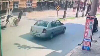 Mersin’in Tarsus ilçesinde otomobil ile motosikletin çarpıştığı trafik kazasında motosiklet