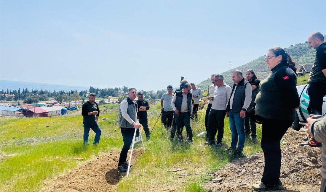 Mersin’in Silifke ilçesinde, ağaçlandırma teknikleri ve erozyonla mücadele konularında uygulamalı