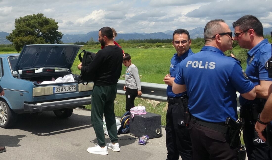 Mersin’in Anamur ilçesinde eşini öldürüp kaçarken Antalya’da yakalanan şüpheli koca