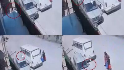 Mersin’in Tarsus ilçesinde 2 yaşındaki çocuk, babasının kullandığı minibüsün altında