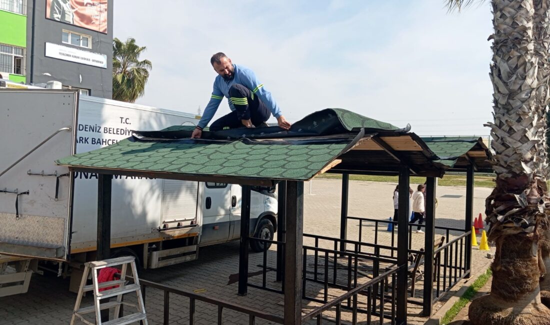 Akdeniz Belediyesi, havaların ısınmasıyla birlikte vatandaşların dinlenmek, temiz nefes almak